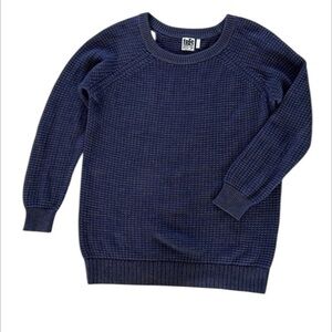 Free Press size small oversized blue knit sweater